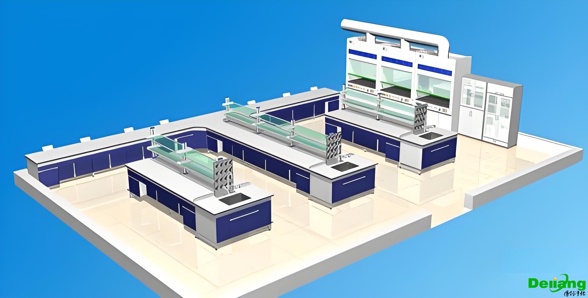 化學(xué)實(shí)驗(yàn)室設(shè)計(jì)效果圖