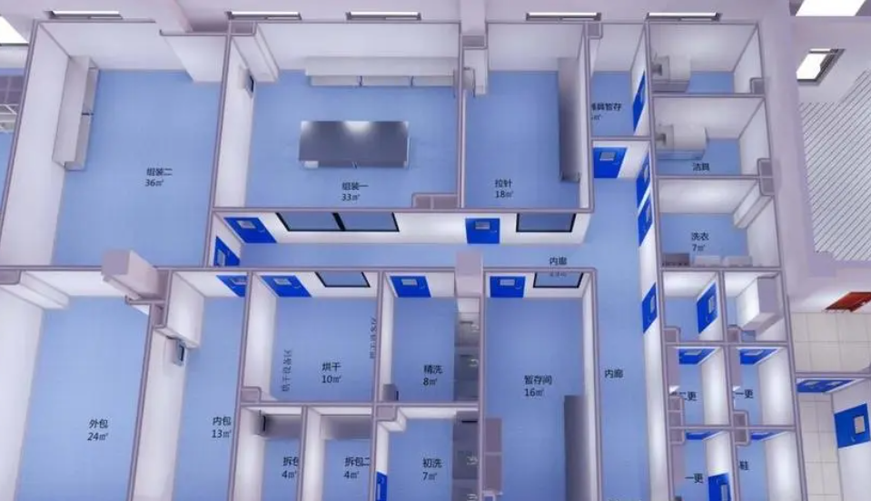 PCR實(shí)驗(yàn)室效果圖